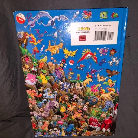 Let’s Find Pokemon! Emerald 2008 hardcover Book